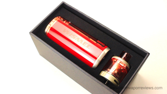 Wismec Sinuous V80 Starter Kit Contents